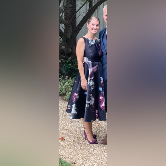 Ted Baker Lulae Dress with cutouts. - Picture 9 of 9